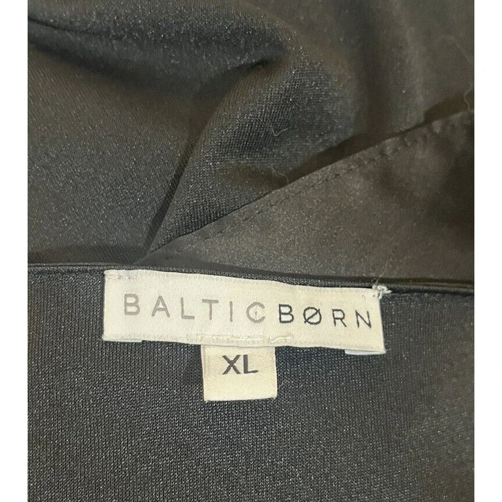 Baltic Born Black Wrap Dress - Picture 7 of 8